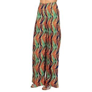 NWT Stella Jean high-waisted palazzo pants size 4